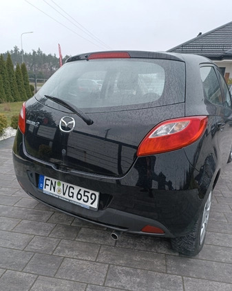 Mazda 2 cena 23900 przebieg: 134000, rok produkcji 2013 z Białobrzegi małe 254
